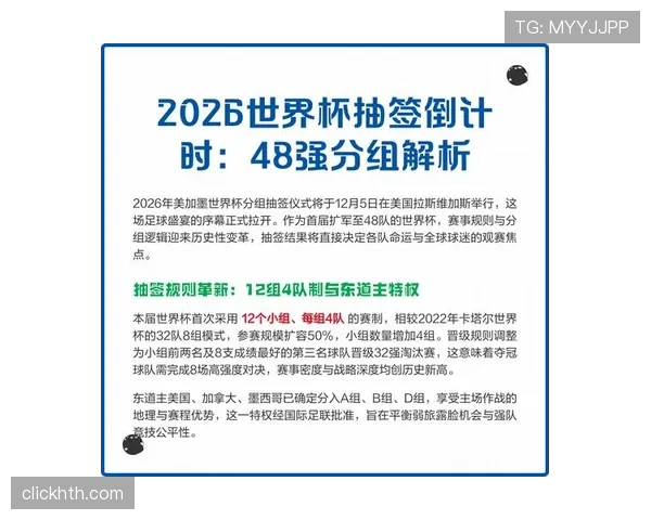 2026世界杯出线确认规则解析